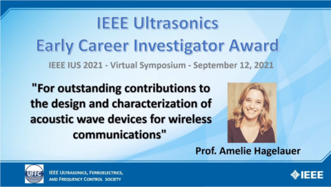 Towards entry "Amelie Hagelauer Receives IEEE UFFC Early Career Investigator Award"